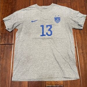 Nike Adult USWNT Alex Morgan #13 Short Sleeve Tee
